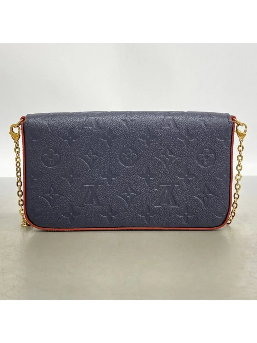 Louis Vuitton Shoulder Bag Wallet Monogram Empreinte Pochette Felicie M Marine